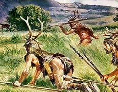 Image result for Stone Age People Hunting