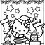 Image result for Hello Kitty Coring Page