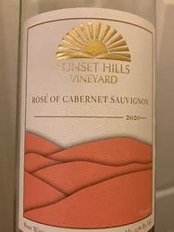 Image result for Sunset Hills Cabernet Sauvignon Sunset hills
