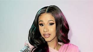 Image result for Cardi B Blue Hair