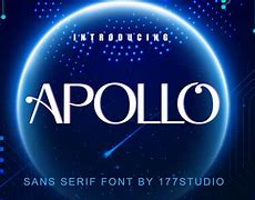 Image result for Apollo Font