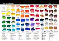 Image result for Accent Acrylic Paint Conversion Chart