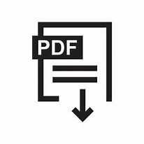 Image result for PDF Letter Logo Black and White