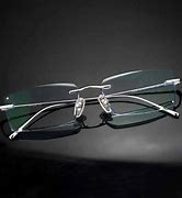 Image result for Men's Rimless Eyeglass Frames