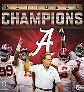 Image result for Alabama National Championships Years