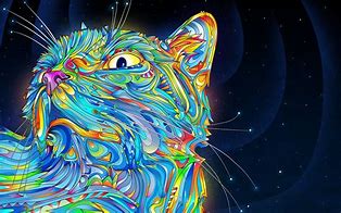 Image result for Abstract Cat Wallpaper