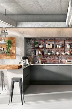 Le modèle Majano : Votre cuisine équipée de style industiel | Thuis keukens, Keuken interieur, Keuken idee