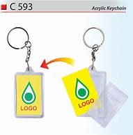 Image result for Plastic Keychain Rectangle