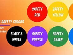 Image result for OSHA Safety Color Chart