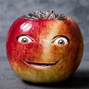 Image result for Funny Apple Face