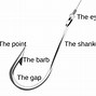 Image result for Fishing Hook Snap Sizes