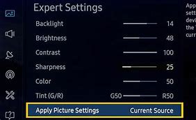 Image result for Samsung Smart TV Settings