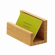 Image result for Wooden Card Holder Product