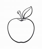 Image result for Apple Line Art