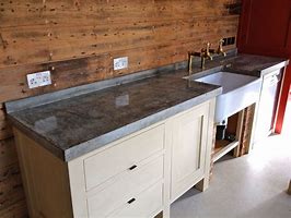 Image result for Backsplash with Concrete Countertops