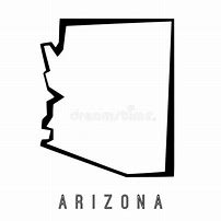 Image result for Physical Map of Arizona