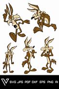 Image result for Road Runner and Coyote SVG