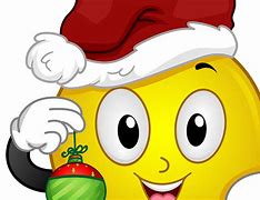 Image result for Smiling Christmas Emoji
