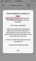 Image result for Scam Alert On iPhone