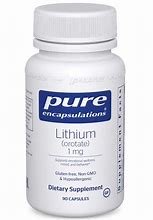 Image result for Pure Encapsulations Lithium Orotate