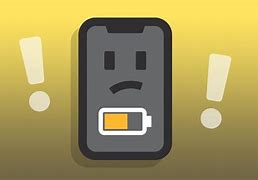 Image result for Low Battery Mode Yellow iPhone Logo