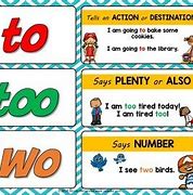 Image result for Grammar to Too Two