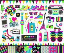 Image result for 80s Neon Clip Art
