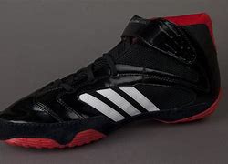 Image result for Red Adidas Wrestling Shoes