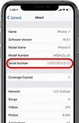 Image result for Apple iPhone Serial Number