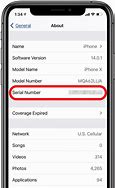 Image result for Where to Find Serial Number On iPhone 7