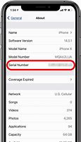 Image result for Where Is My Serial Number On iPhone 7