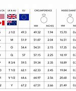 Image result for Ring Size Chart Online