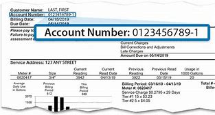 Image result for Where Can I Find My Account Number