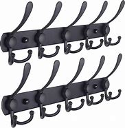 Image result for black wall hook for coat