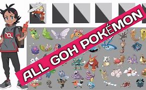 Image result for List of All Goh Pokemon