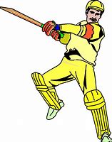 Image result for Clip Art Images of Cricket Scenes