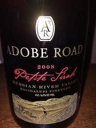 Image result for Adobe Road Petite Sirah Knights Valley