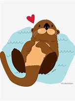 Image result for Cute Sea Otter Art