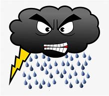 Image result for Cartoon Character with Rain Cloud