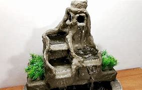 Image result for Cement Waterfall