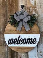 Image result for Front Door Welcome Sign