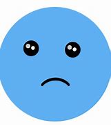 Image result for Blue Sad Face Emoji