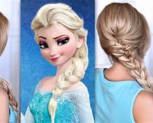 Image result for Elsa Frozen 2 Hairstyle