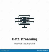 Image result for Data Stream Icon