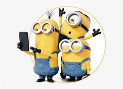 Image result for Minion with a Phone Posing