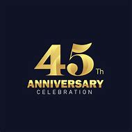 Image result for 45th Anniversary Logo
