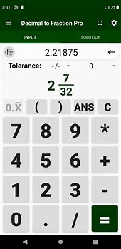 Image result for Decimal to Fraction Calculator