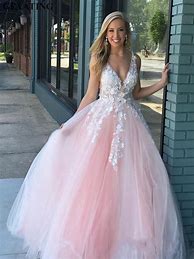 Image result for Blush Pink Prom Dresses