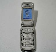 Image result for Old Flip Phone Silver Samsung