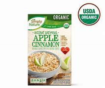 Image result for Organic Oatmeal Apple Cinnamon